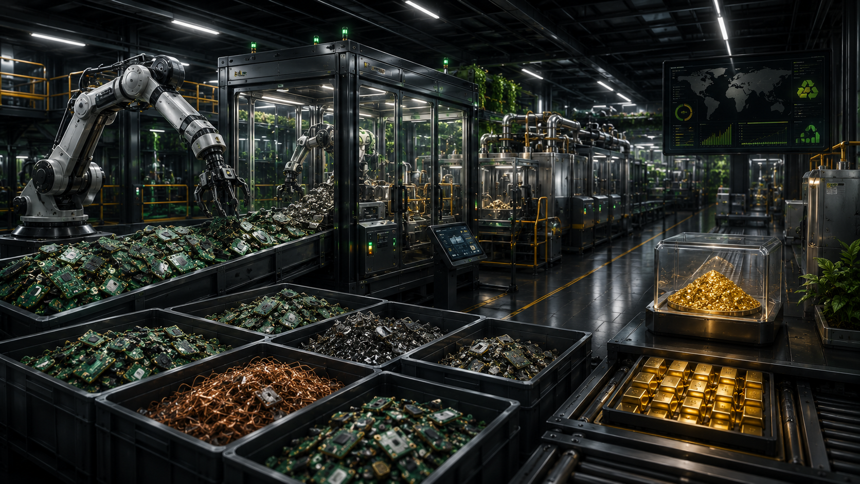 Future urban mining infrastructure